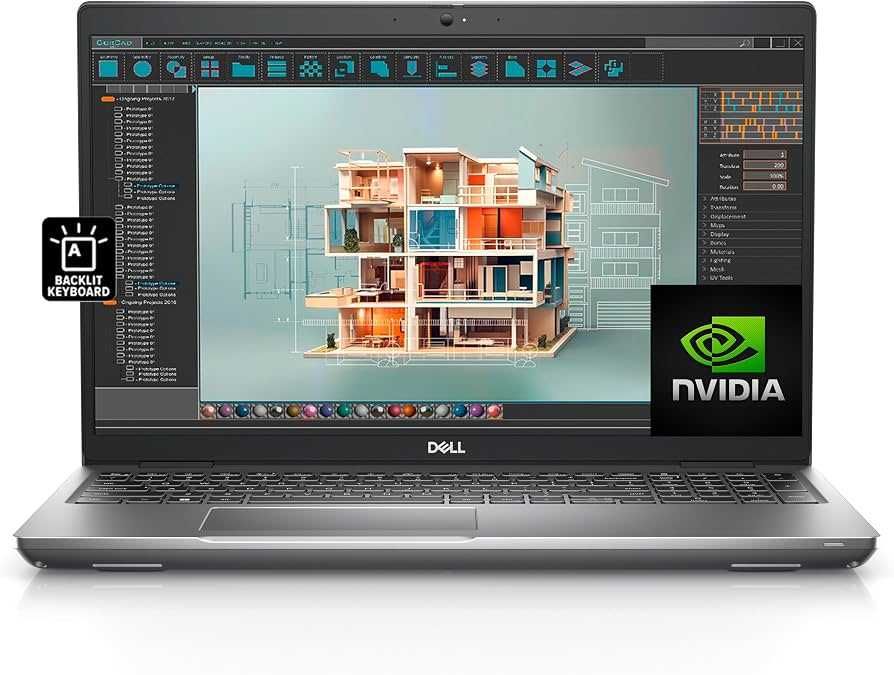DELL PRECISION I7  1185G7 4,8GHZ GERAÇAO SSD M2 512GB 2 GRAFICAS